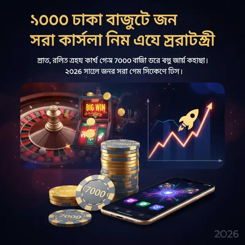 7000 bdt bet ক্যাসিনো স্ট্র্যাটেজি ২০২৬